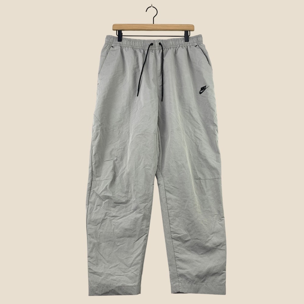 Nike Woven Tech Track Pants Youth XL Grey Sportswear Athletic Casual